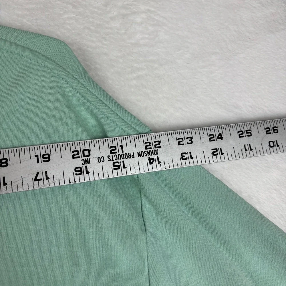 Polo Ralph Lauren Mens XL Seafoam Green Short Sleeve Polo Shirt Purple Embroider